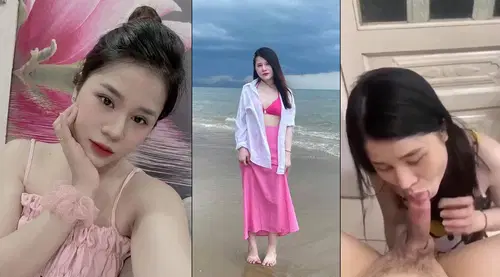 Bé người yêu da trắng hồng hào mê mẩn với cây hàng khủng